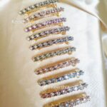 Handmade Kundan centre Hairclip-Bridal & Festive Hair Accessories-8cm length-1piece