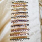 Handmade Kundan centre Hairclip-Bridal & Festive Hair Accessories-8cm length-1piece