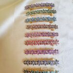 Handmade Kundan centre Hairclip-Bridal & Festive Hair Accessories-8cm length-1piece