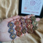 heart flower adjustable bracelt