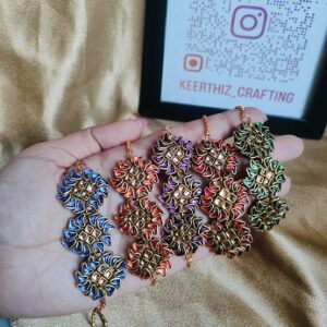 heart flower adjustable bracelt