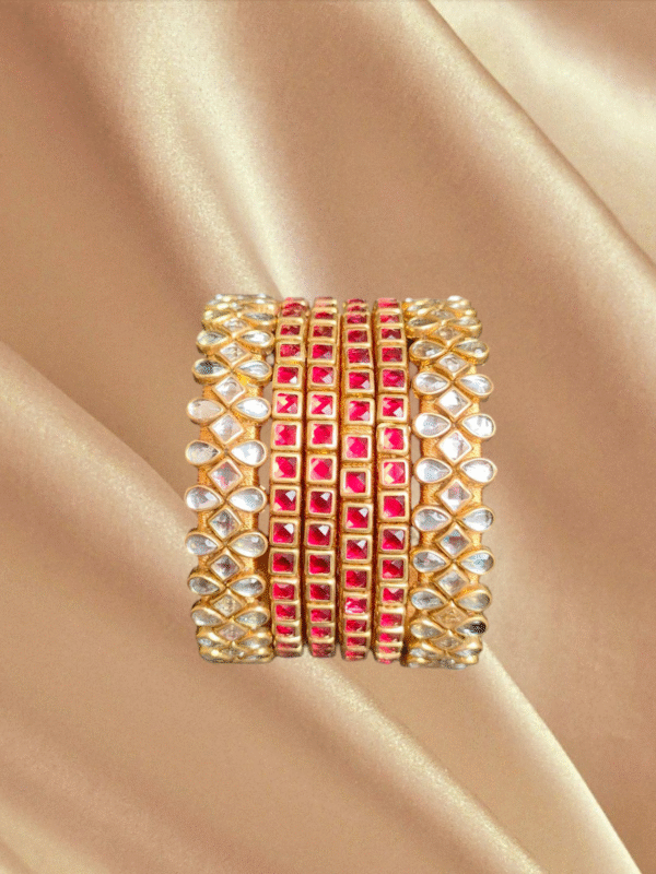 kundan bangles