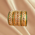 handmade silk thread kundan bangles for return gifts