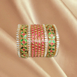 handmade silk thread kundan bangles for return gifts