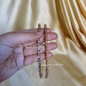 Kids Kundan Hairband- colour - 1 piece