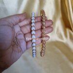 Kids Kundan Hairband-heart pearls -1 piece