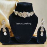 kundan chocker set with ear cuff earrings – Keerthiz Crafting