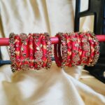 handmade silk thread baby bangles suitable for newborns