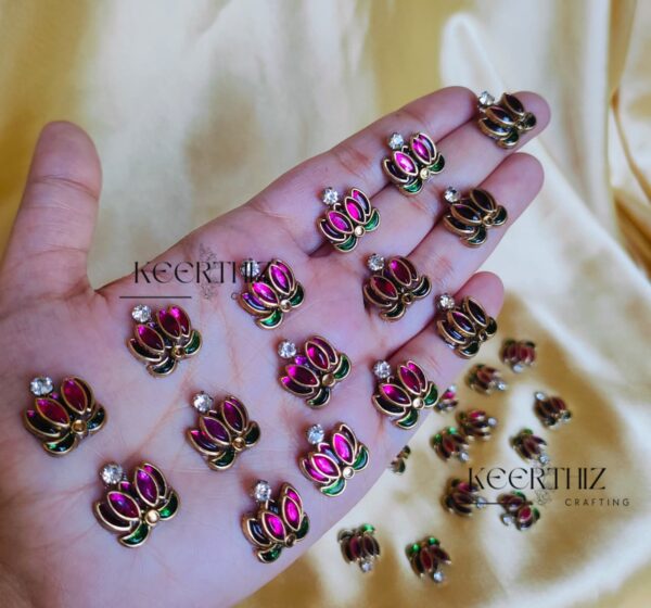 3D Lotus Flower Patches
