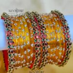 raindrop glass bangles