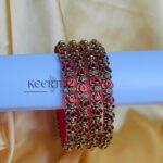 lotus motif bangles for return gifts