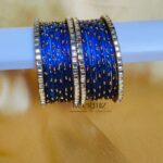 raindrop glass bnagles