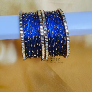 raindrop glass bnagles