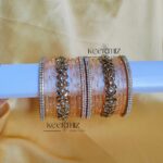 raindrop glass bnagles