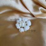 Artificial Jasmine Hair Tie / Hair Band – Soft-Touch Handmade Floral Accessory for Buns & Ponytails